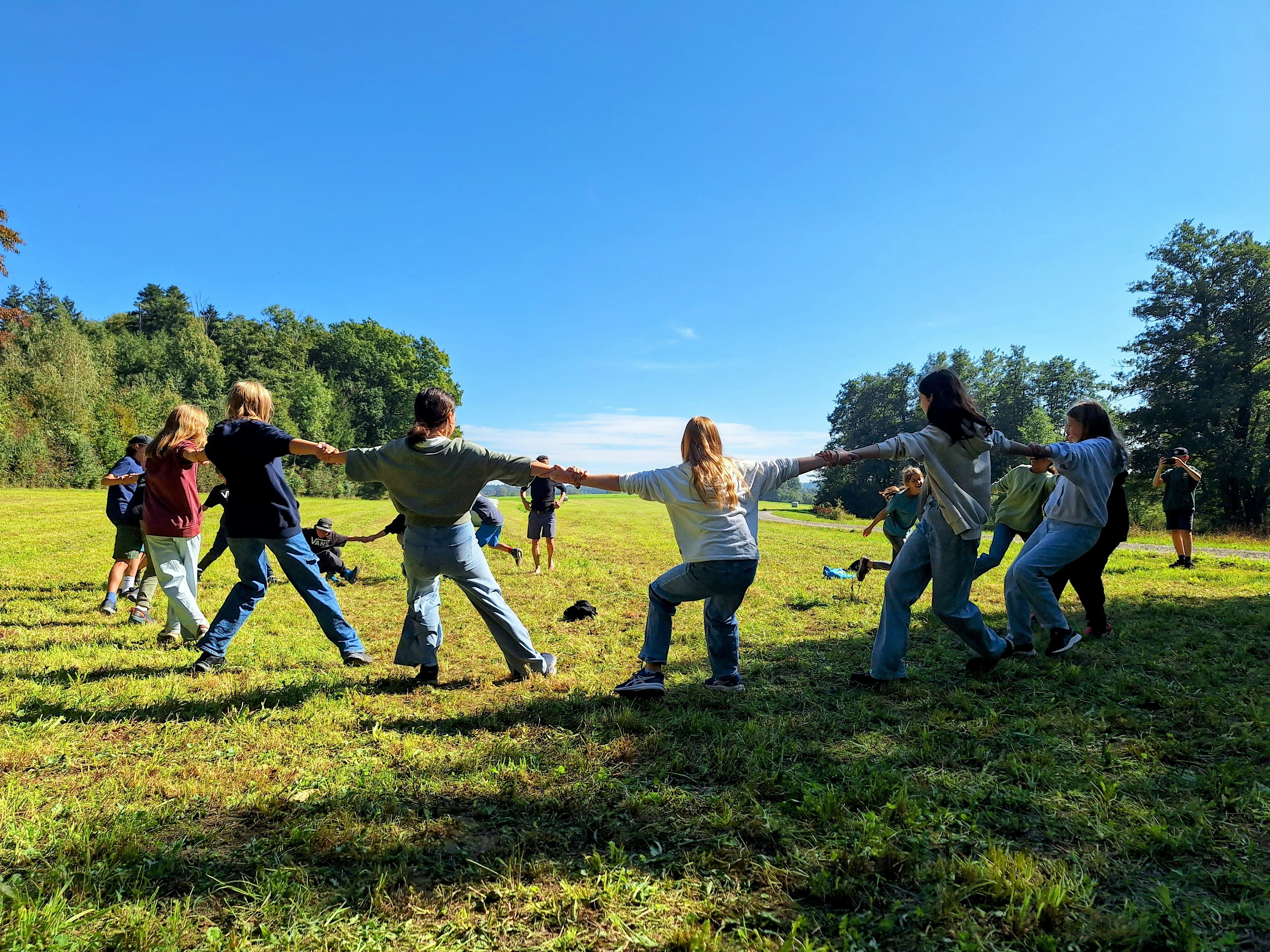 Tug of war competition